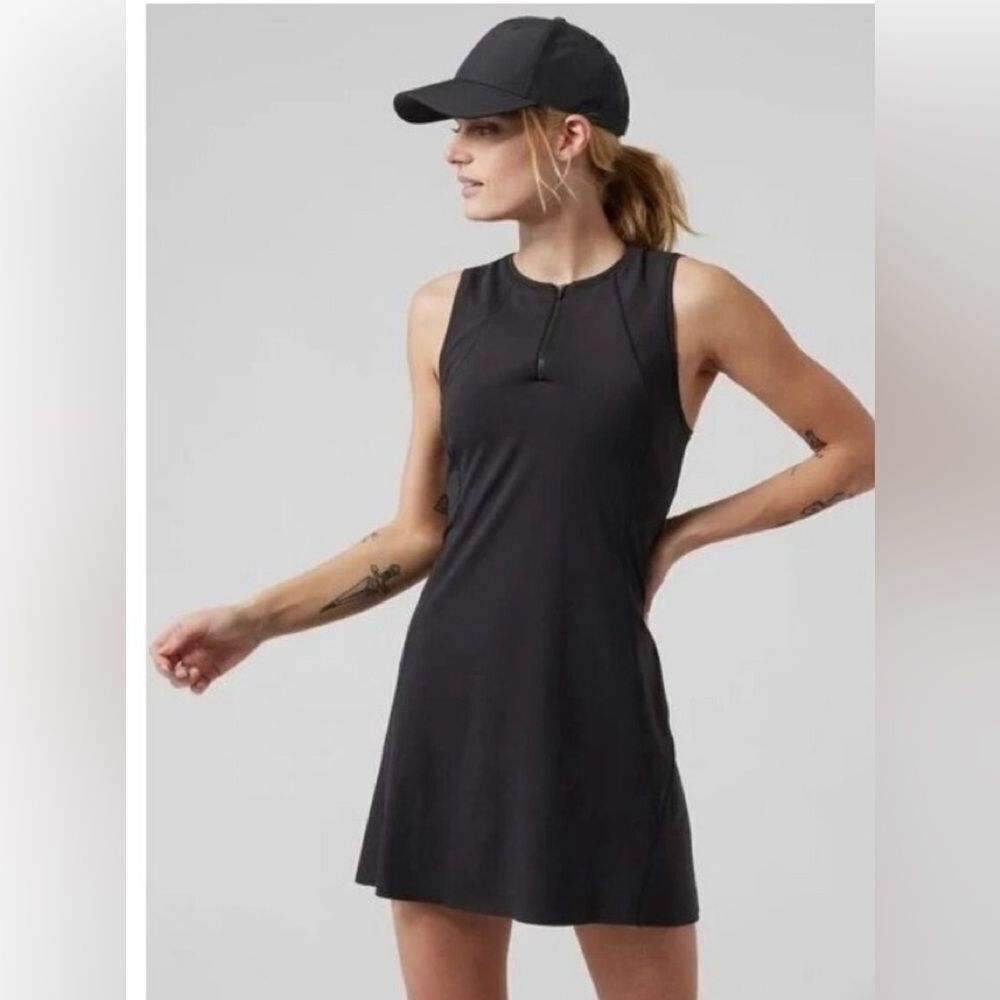 Athleta Black Sleeveless Dress